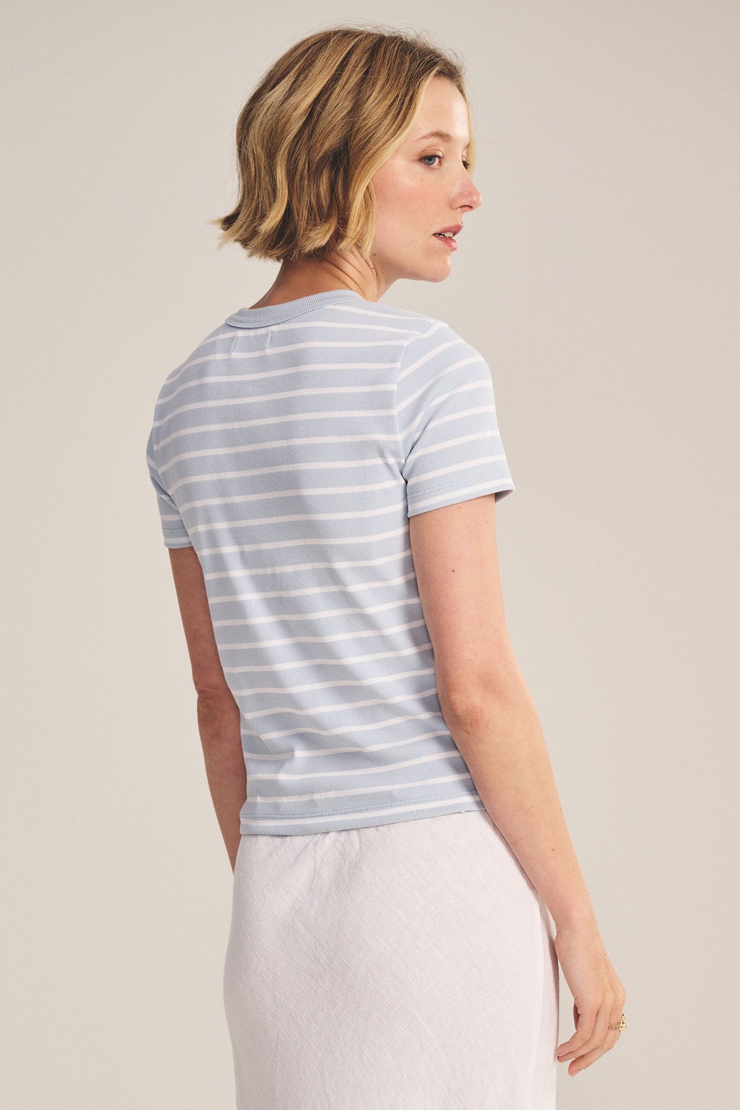 Velvet | Top "Brenda" - Bleu