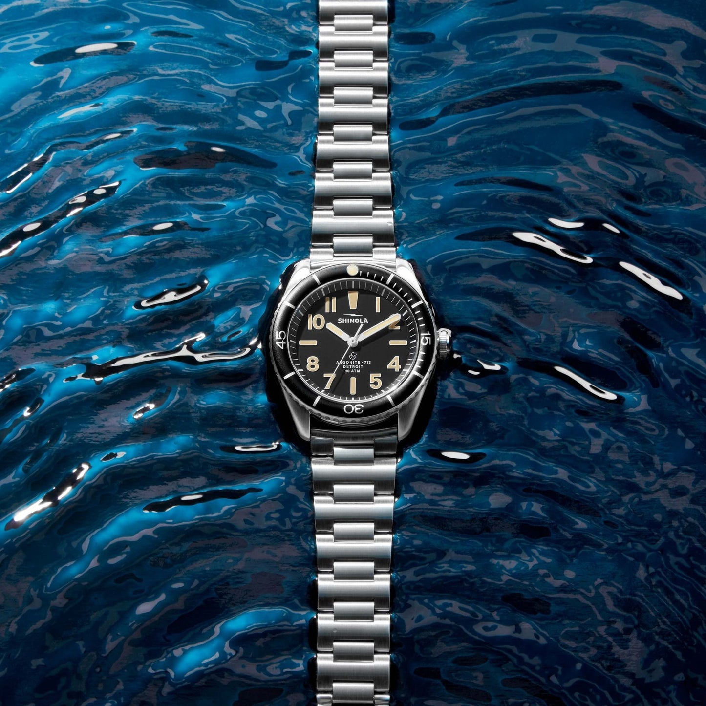 SHINOLA DUCK 42MM WATCH IN STEEL