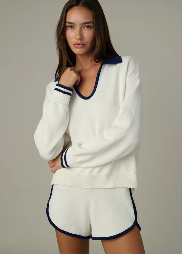 JOE'S | Pull Polo 'Romie'| Blanc