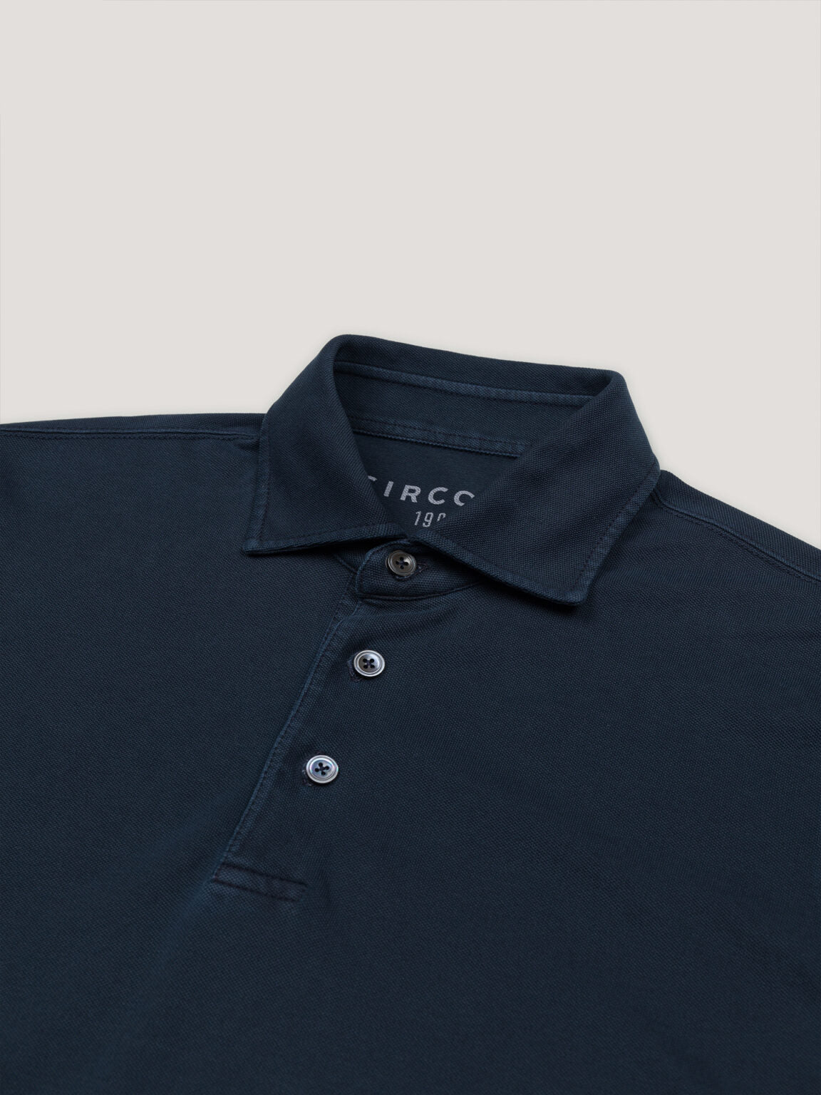 Circolo | Polo en coton - Bleu marine