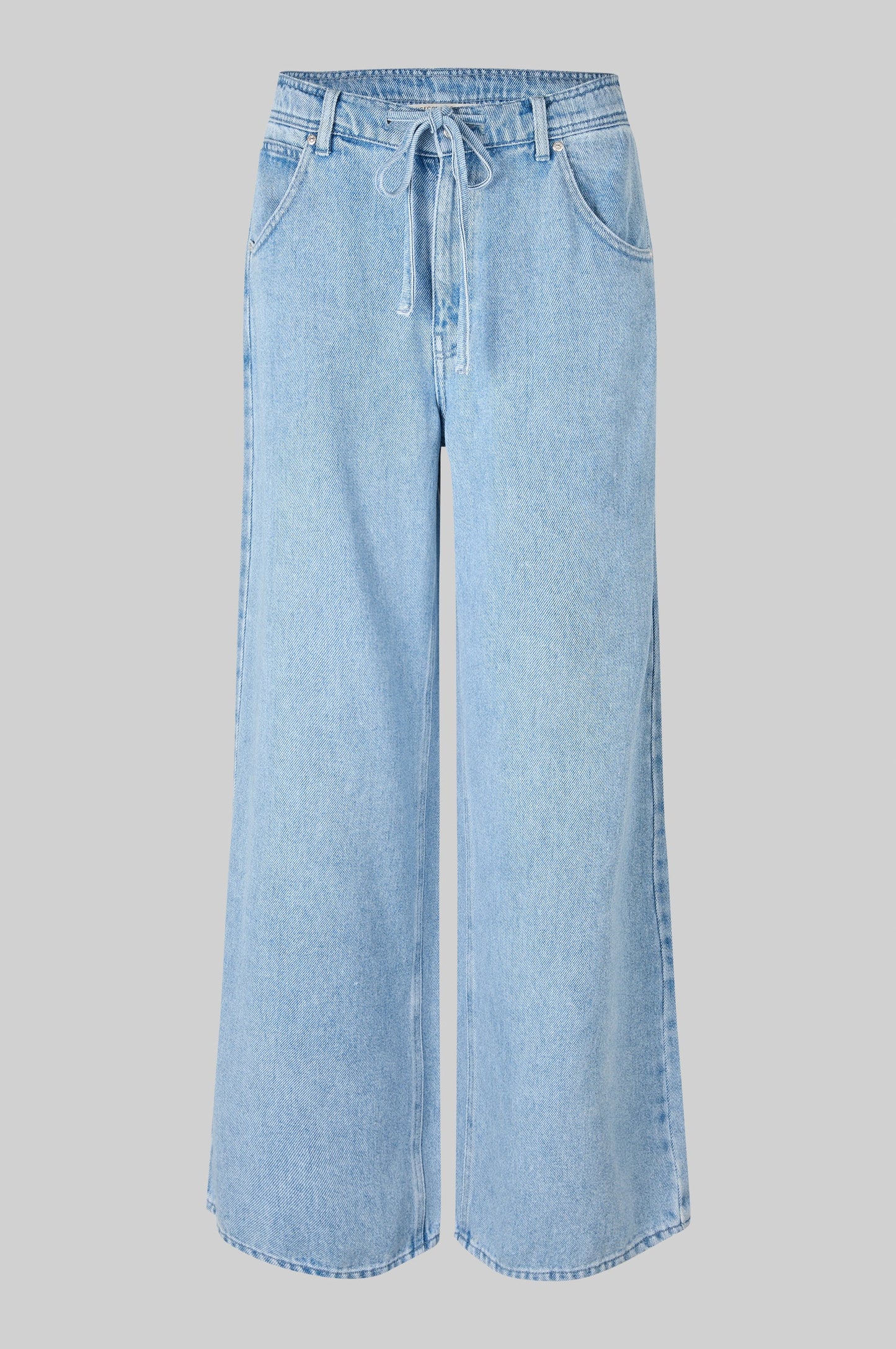 Second Female | Le denim drapé Irvine en lyocell - Bleu clair