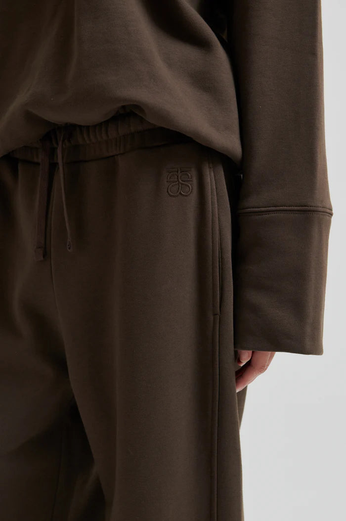 Second Female | Pantalon de jogging ''Abadell'' coupe détendue - Marron