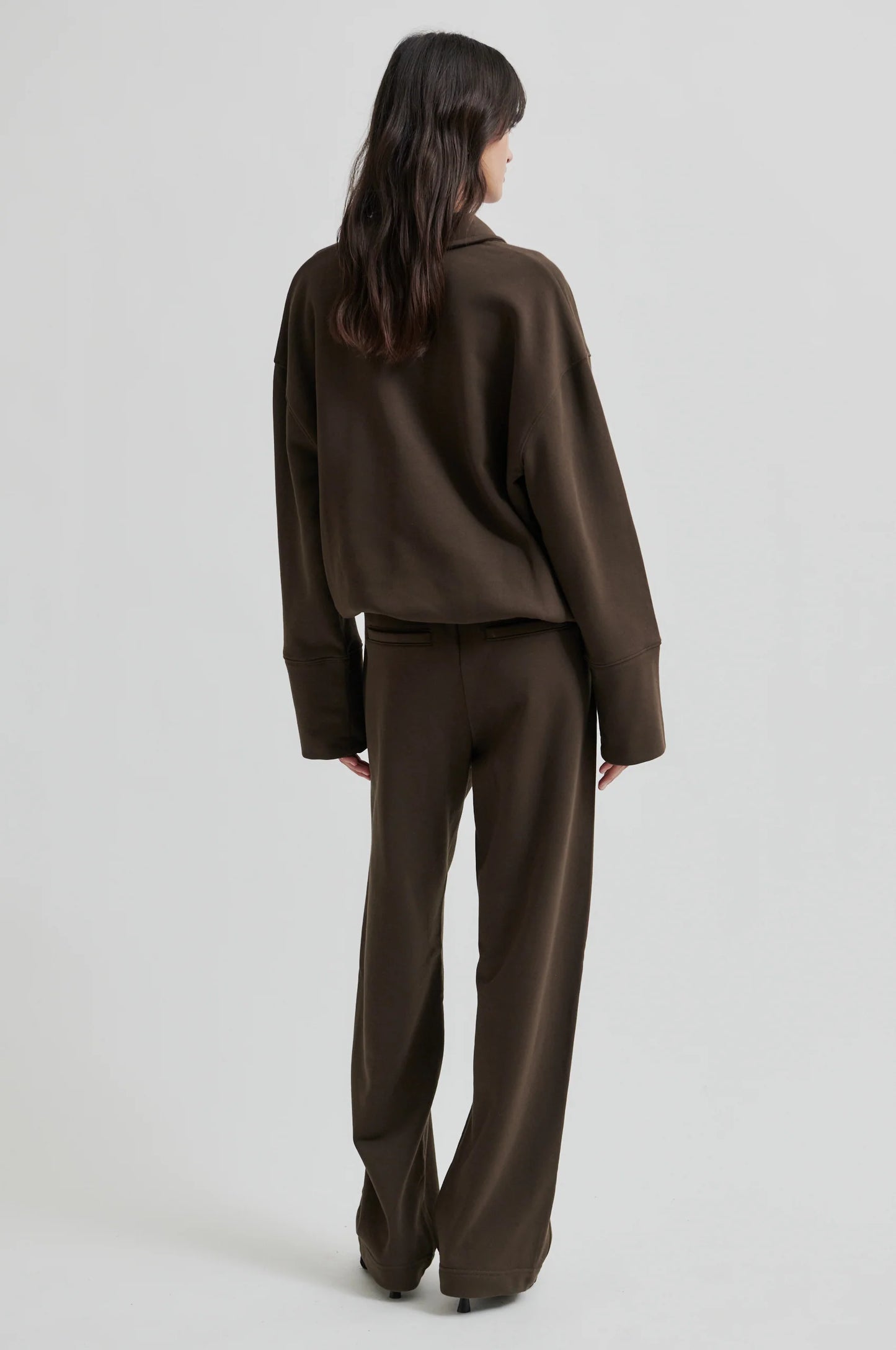 Second Female | Pantalon de jogging ''Abadell'' coupe détendue - Marron