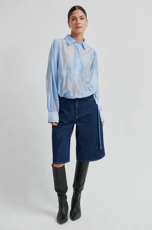 SECOND FEMALE | Short 'Columbo' | Denim