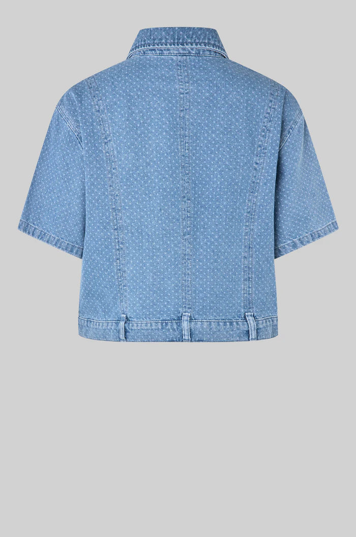SECOND FEMALE | Chemise en Denim 'Cama' | Bleu