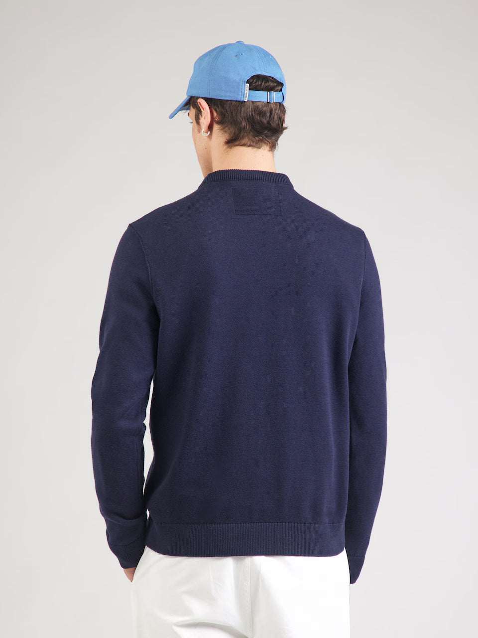 Armedangels | Pull ''MIKITAA'' en mélange de laine biologique  - Marine