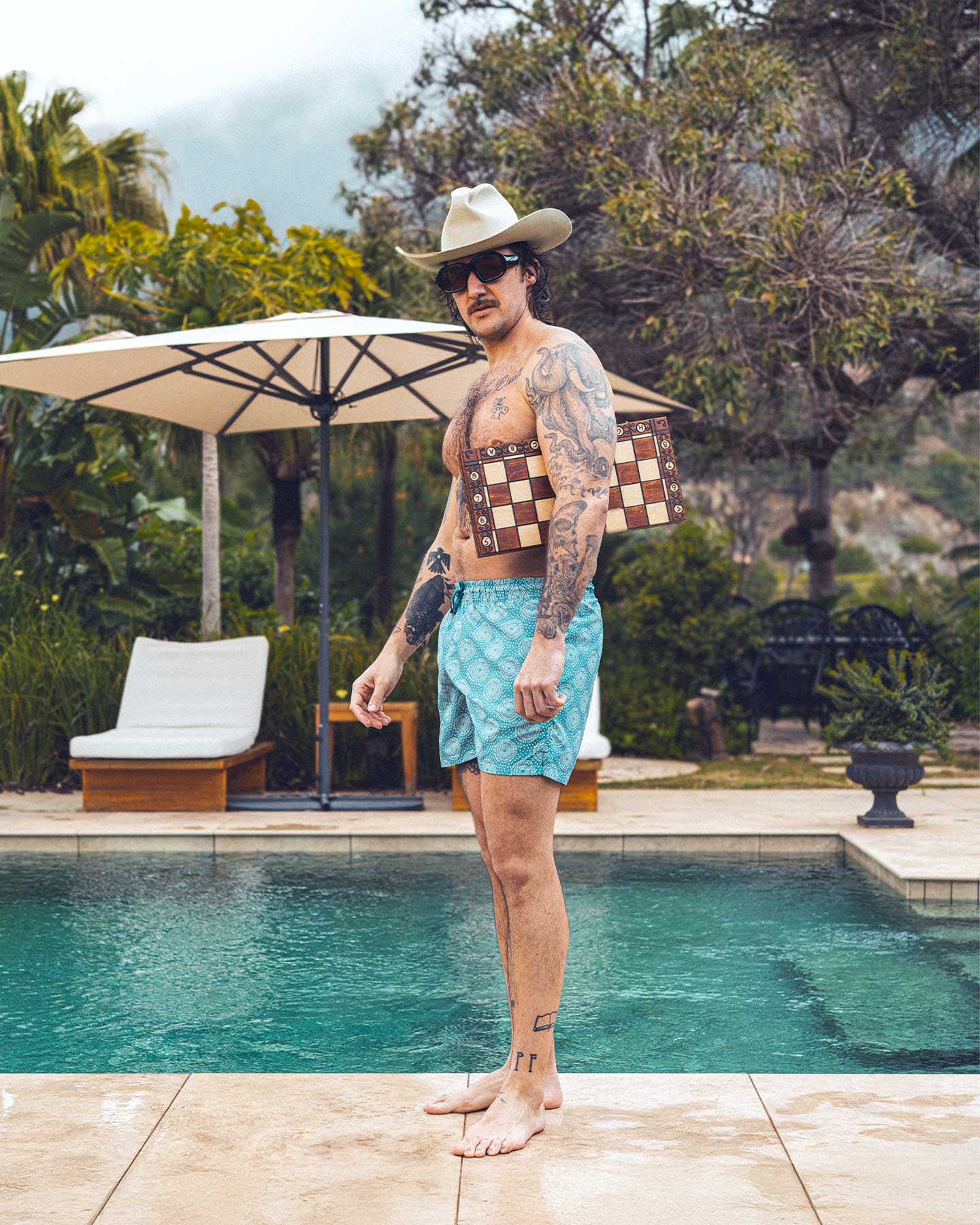 NIKBEN | Maillot de bain mi-long ''Prainha'' - Bleu