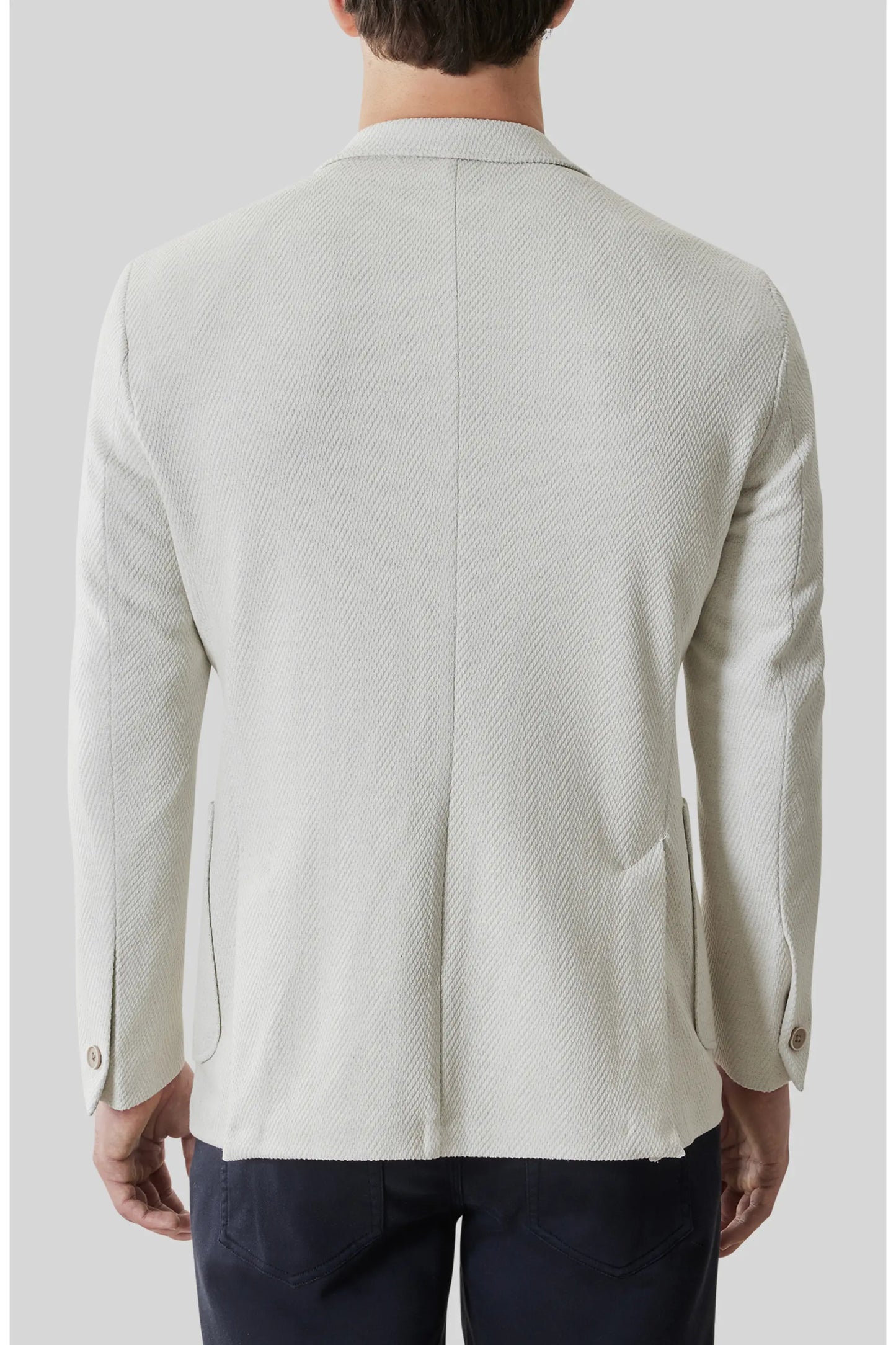 Robert Barakett | Veste sport "Eryx" motif à chevrons – Gris clair
