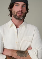 JOE'S | Chemise style workear "Reynolds" - Blanc