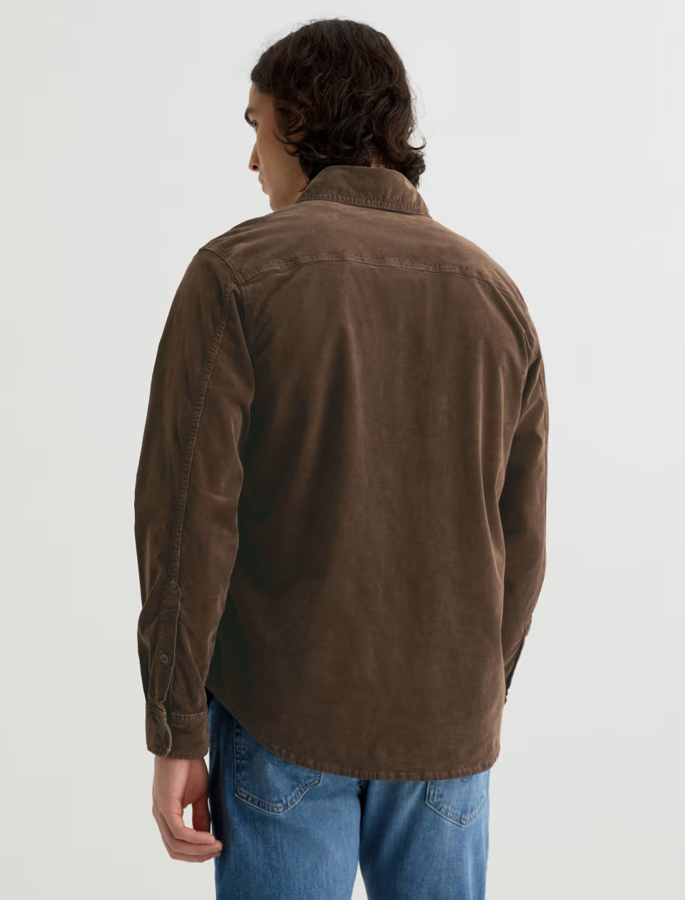 AG Jeans | Chemise en velours côtelé "Curtis" - Brun