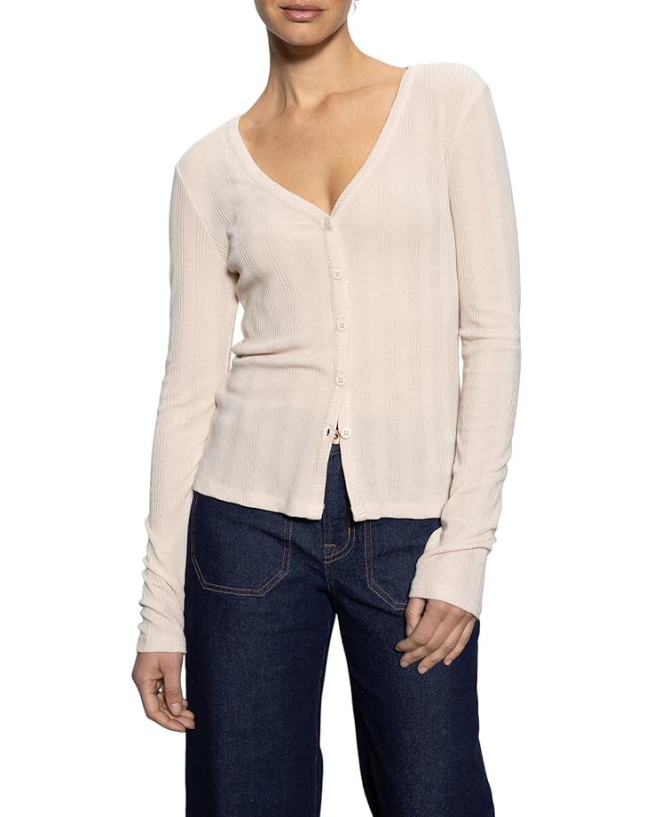 Sanctuary | Tee-shirt à manches longues "GAZE" - Avoine