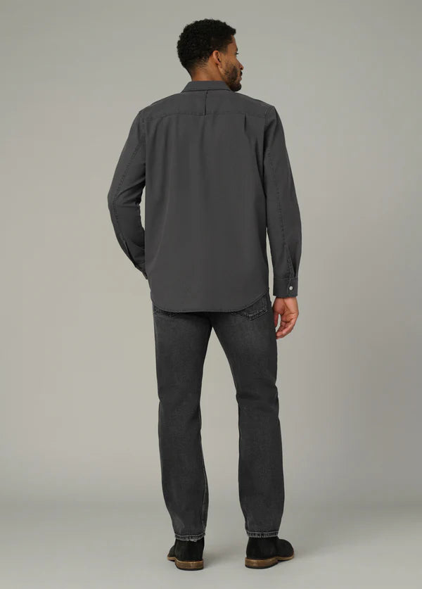 JOE'S | Chemise style workear "Reynolds" - Gris foncé