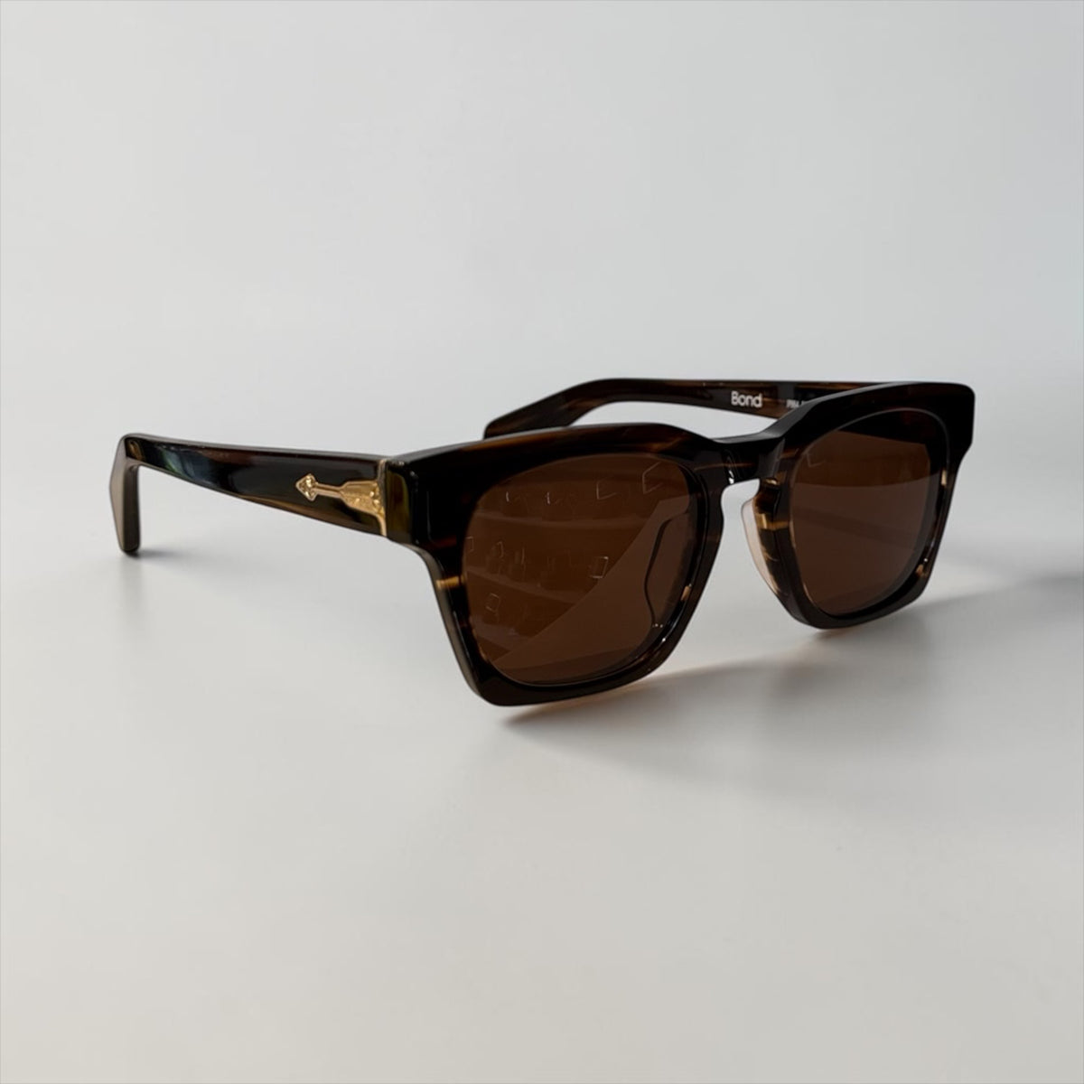 OLC Optics | Lunettes de soleil "BOND" - Brun tortoise