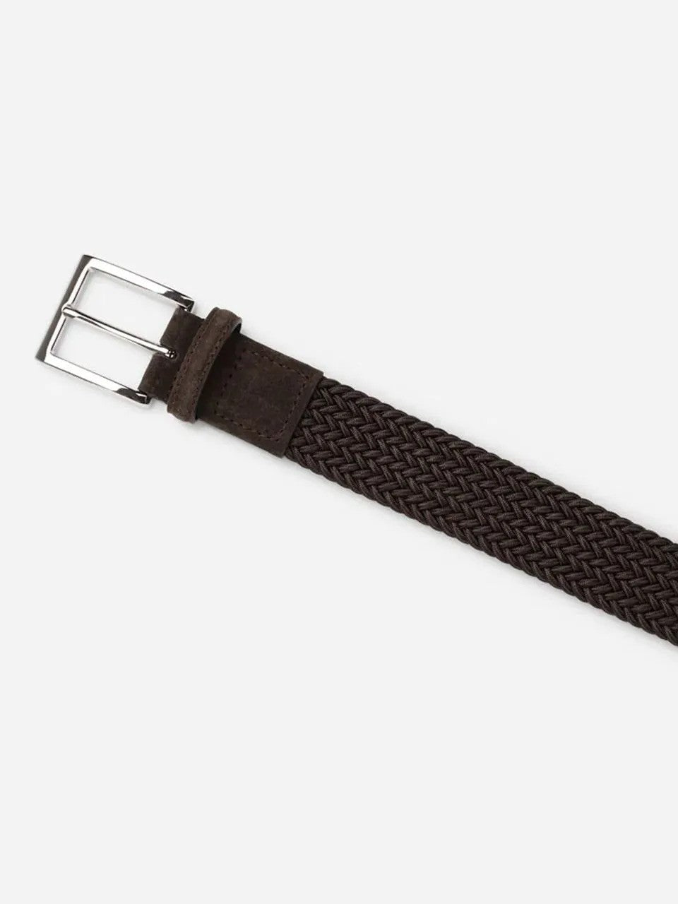 Paolo Vitale | Ceinture tressée extensible - Bleu marin