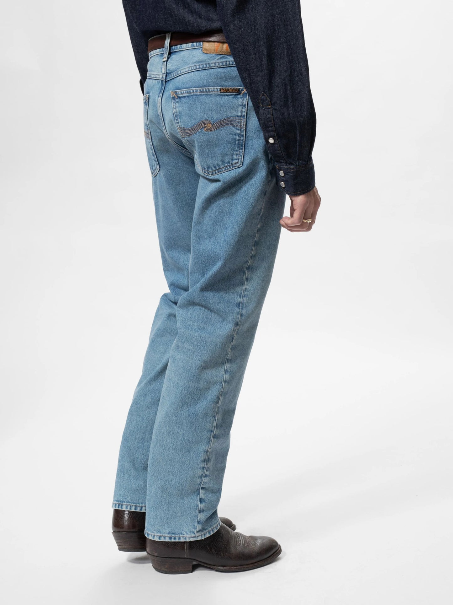 NUDIE JEANS | Jean ''RAD RUFUS'' - couleur (Desert light blue)