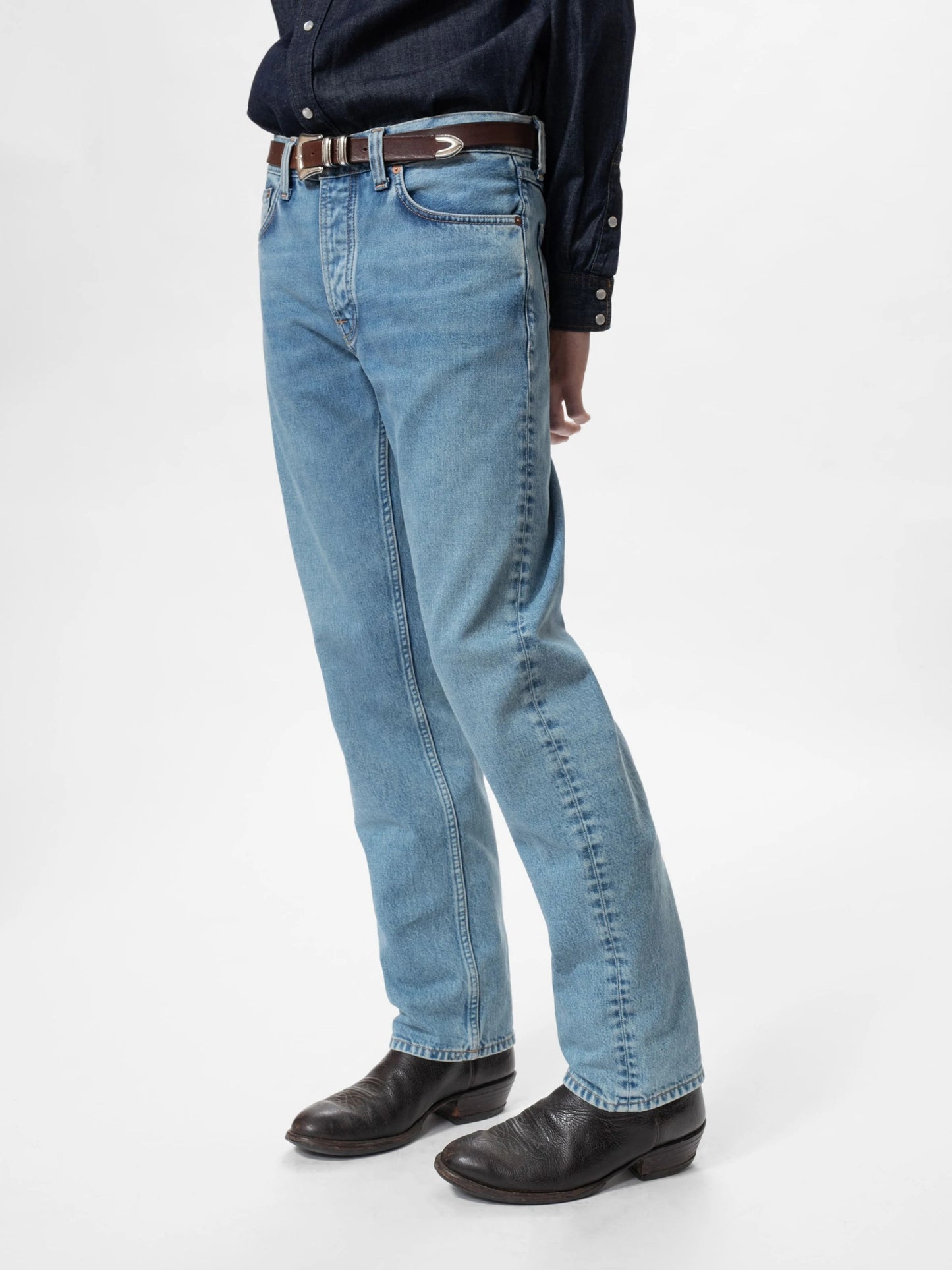 NUDIE JEANS | Jean ''RAD RUFUS'' - couleur (Desert light blue)
