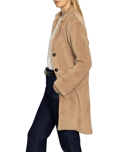 Sanctuary | Veste en fausse fourrure Hometown - Mocha Frappe