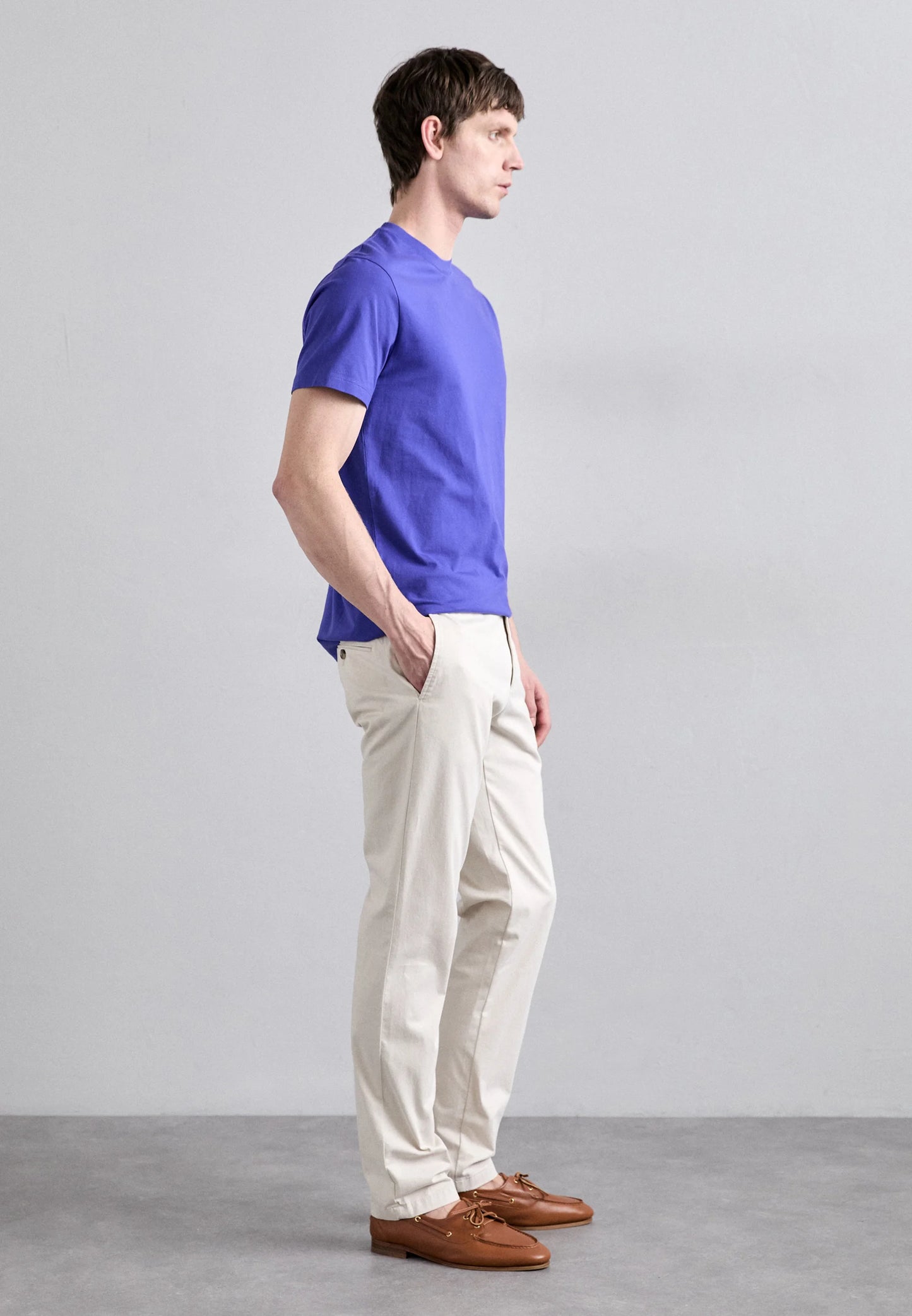 J.Lindeberg | Pantalon chino "Ched Cloud"- Beige Claire