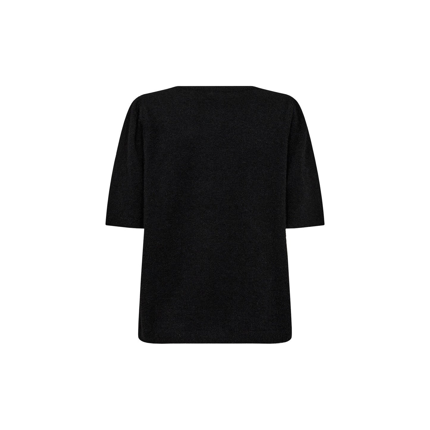 SAND Copenhagen | Col tricoté "Delmy Puff" - Noir