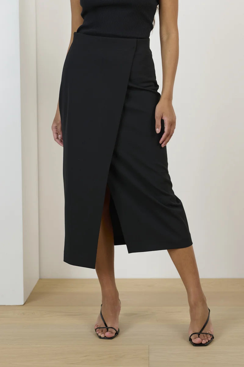 SOAKED IN LUXURY | Jupe "BEA" - Noir