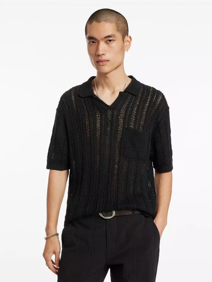 John Varvatos | Polo "ODIN" - Noir