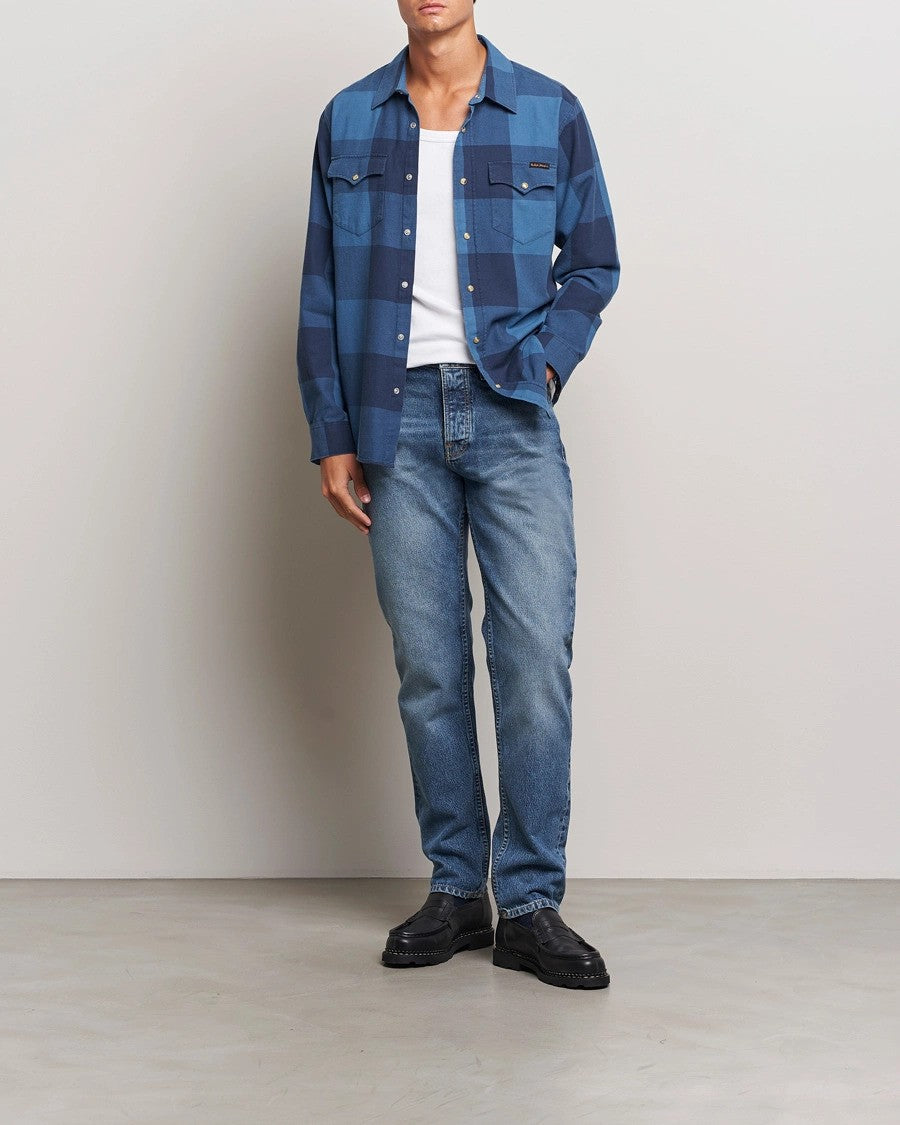 NUDIE JEANS | Jean "STEADY EDDIE" - couleur ''Blue Haze''