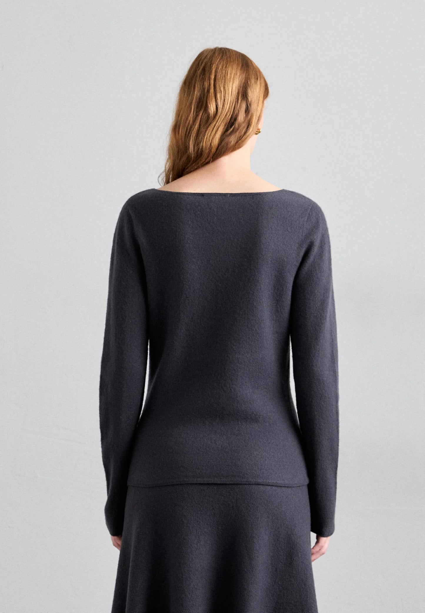 Tiger of Sweden | Pull ''Dolore'' en laine mérinos bouillie - Bleu profond