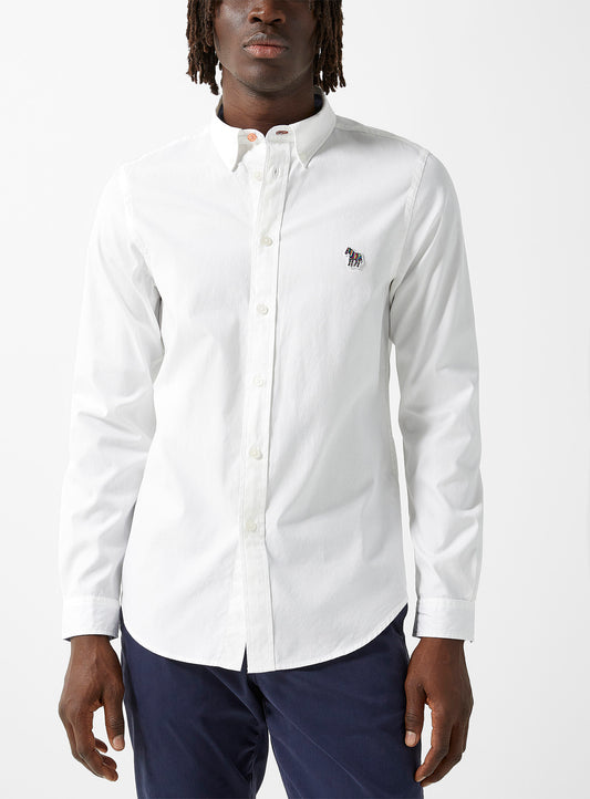 Paul Smith | Chemise avec logo Zebra- Blanc
