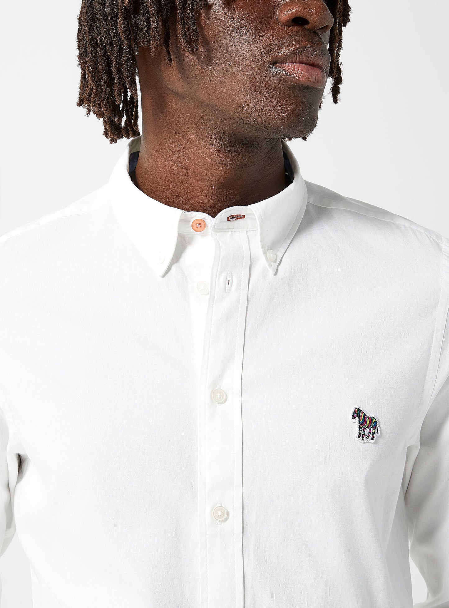 Paul Smith | Chemise avec logo Zebra- Blanc