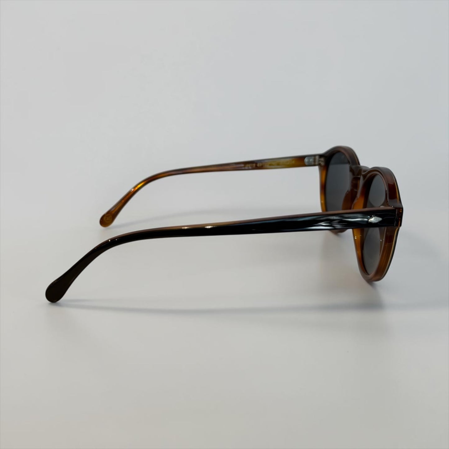 OLC Optics | Lunettes de soleil "DYLAN" - Brun tortoise / Vert