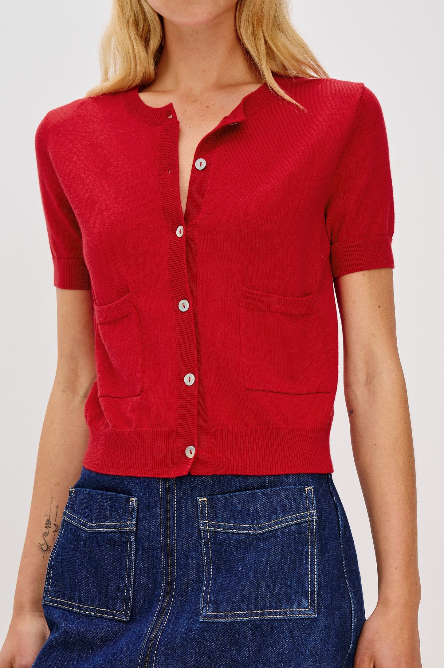 Rails | Cardigan "Aisley" - Rouge