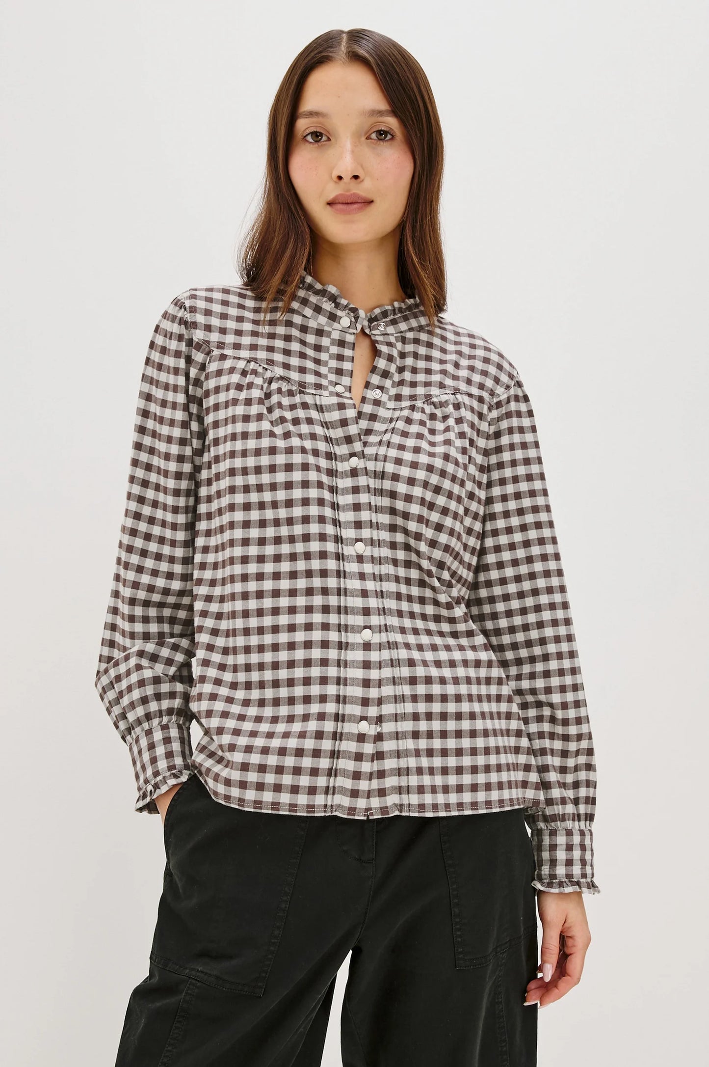 Rails | Chemise "Alanna" - Marron