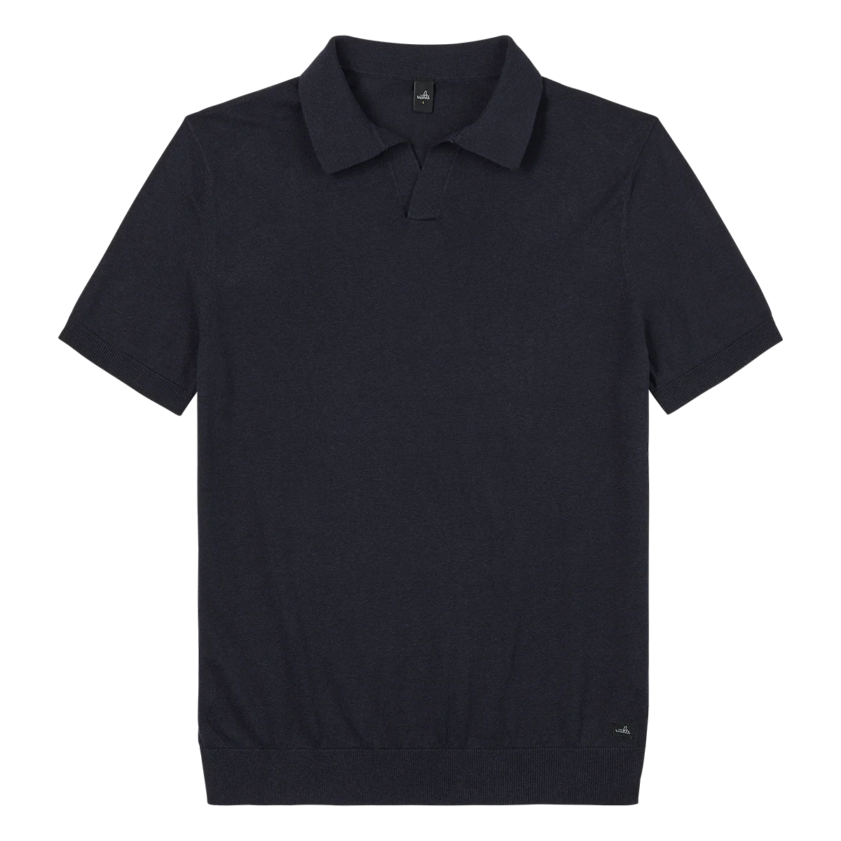 WAHTS | Polo en maille "ANDERSON" - Bleu marine