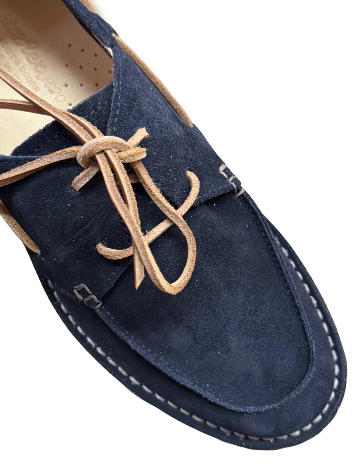 Astorflex | Chaussures bateau en daim ''Dockflex'' - Marine