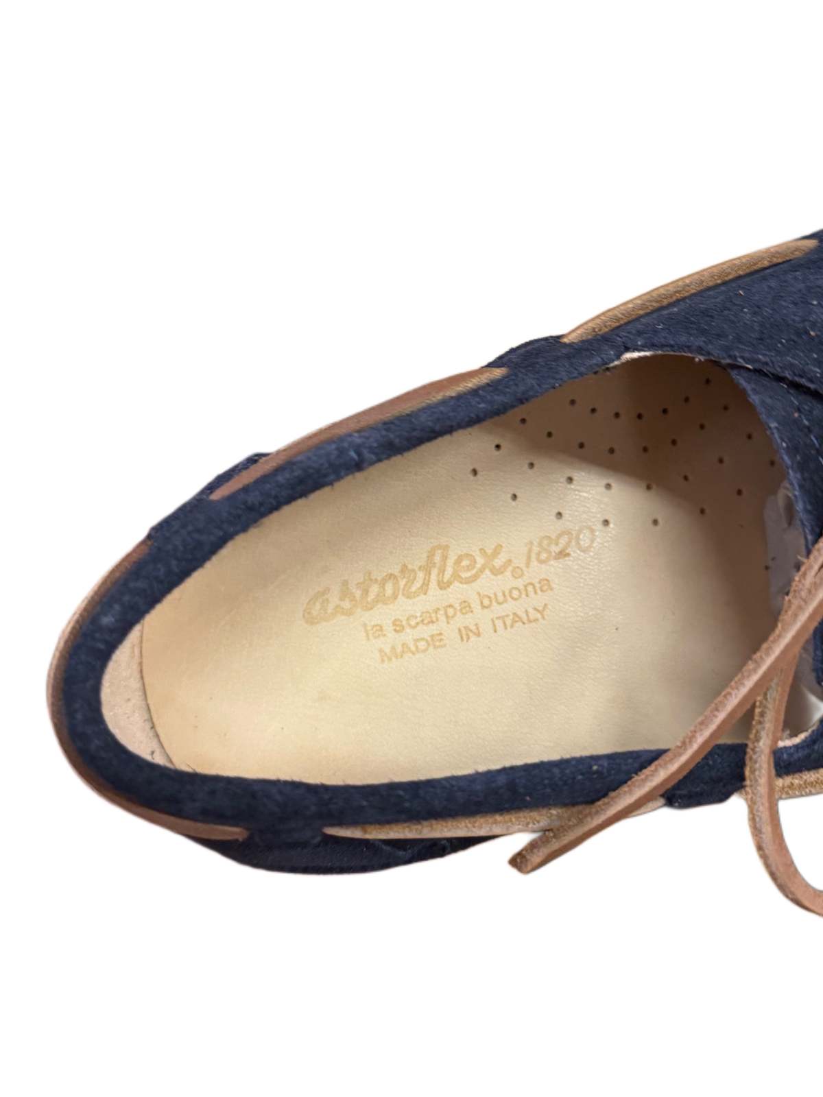 Astorflex | Chaussures bateau en daim ''Dockflex'' - Marine