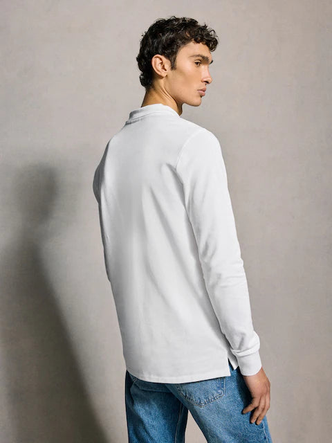 Paul Smith | Polo avec logo Zebra manches longues - Blanc