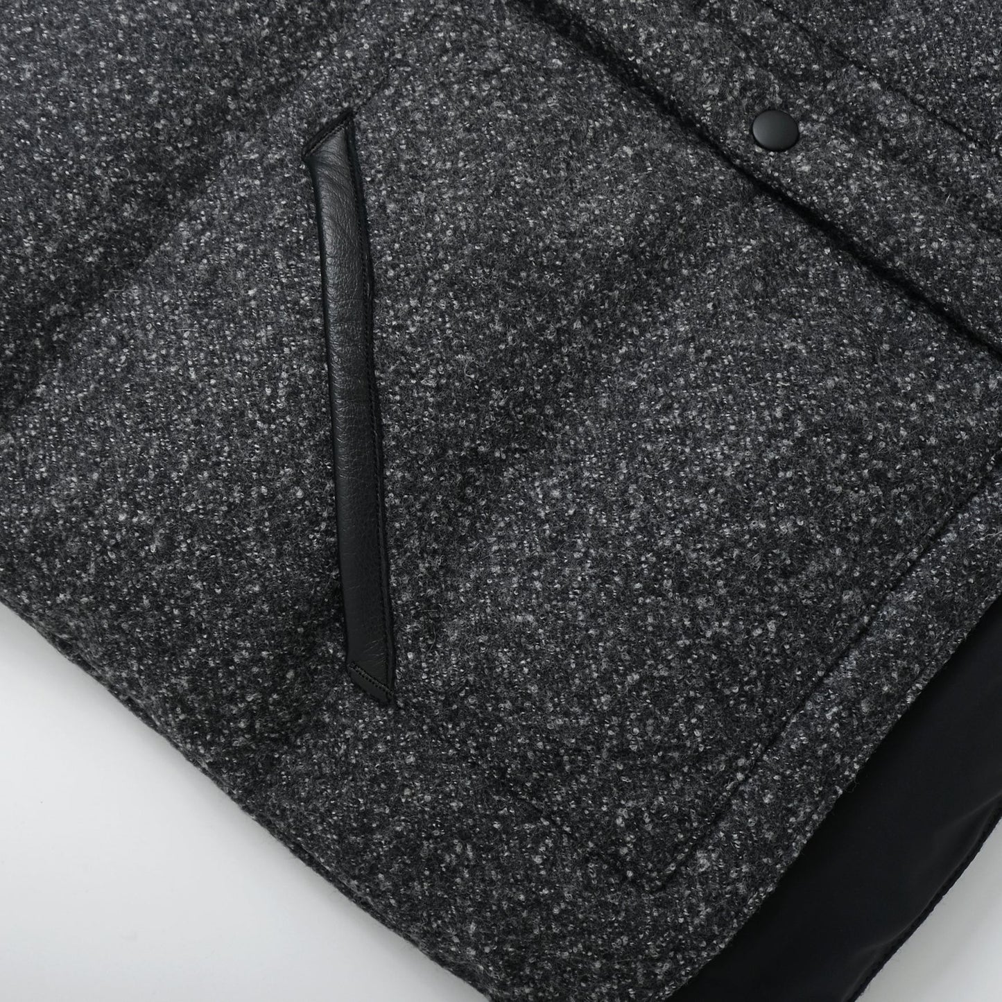 Outclass | Gilet sans manches en laine mélangée - Noire