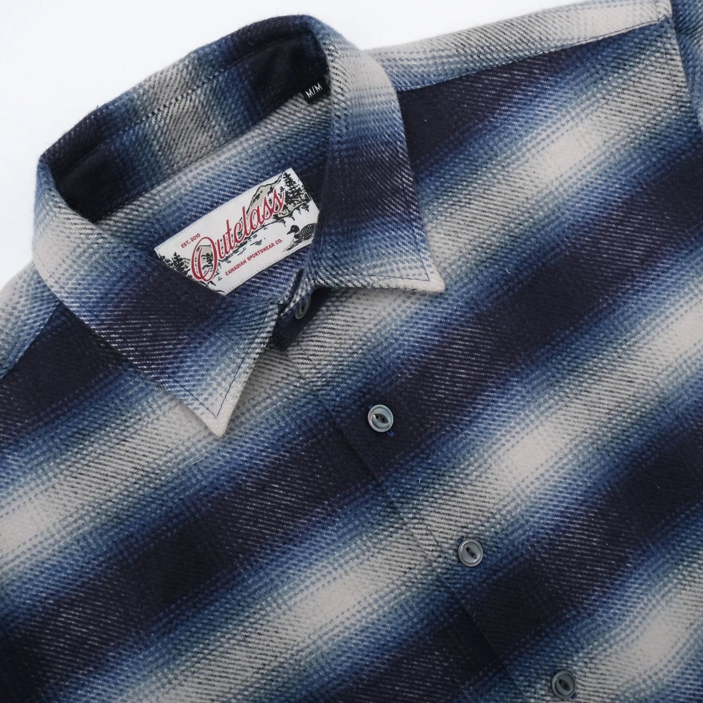 Outclass | Chemise facile couverture à carreaux - Bleu
