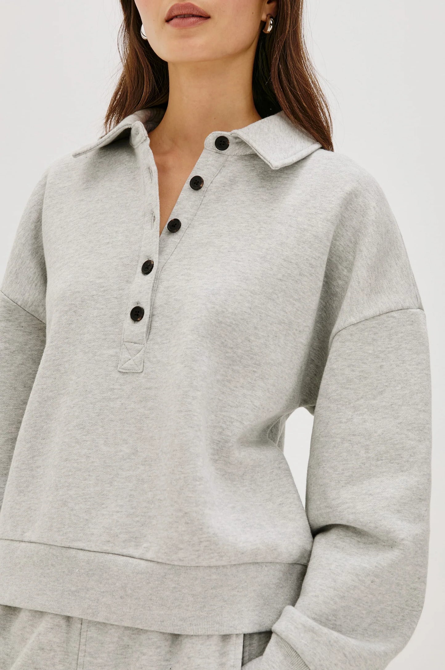 Rails | Hoodie "Barlow" - Gris