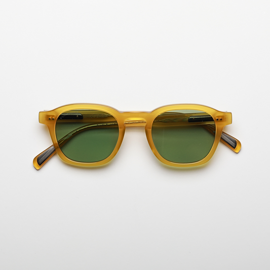 Steve McQueen Eyewear | Les lunettes de soleil ''BANDITO''  - Miel jaune