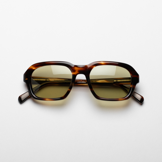 Steve McQueen Eyewear | Les lunettes de soleil ''BANKABLE''  - Tortue foncée