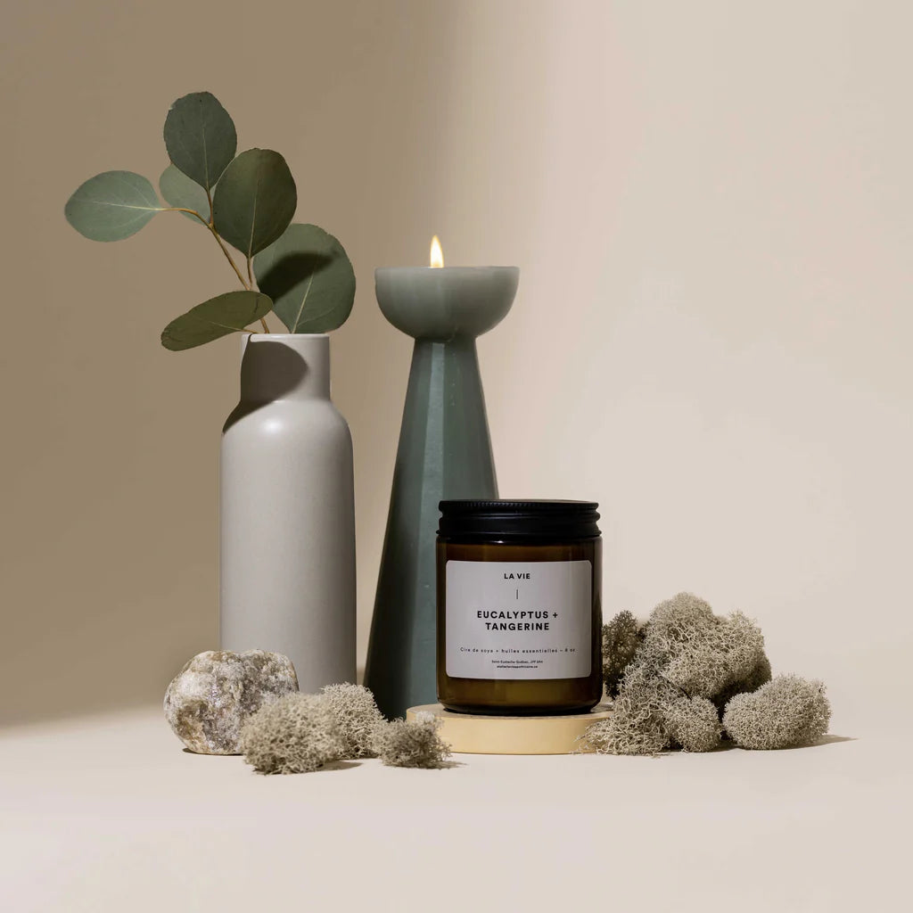 ATELIER LA VIE APOTHICAIRE | Bougie - Eucalyptus Tangerine