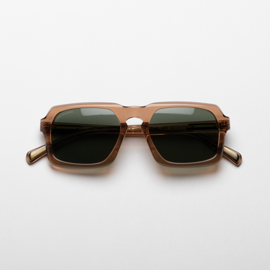 Steve McQueen Eyewear | Les lunettes de soleil ''BRENTWOOD''  - Crystal Caramel