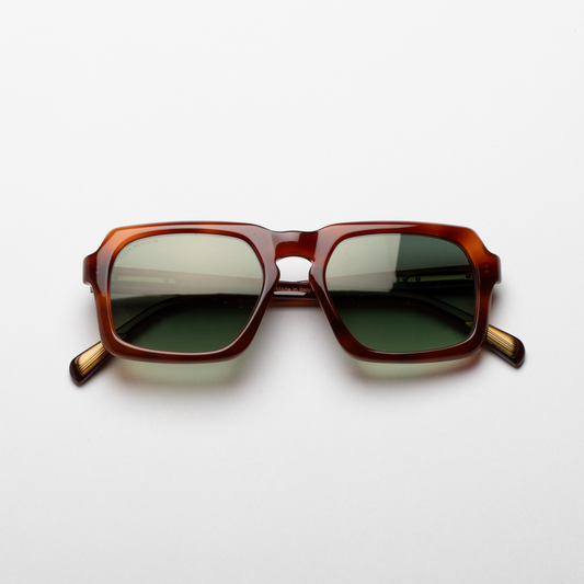 Steve McQueen Eyewear | Les lunettes de soleil ''BRENTWOOD''  - Tortoise clair