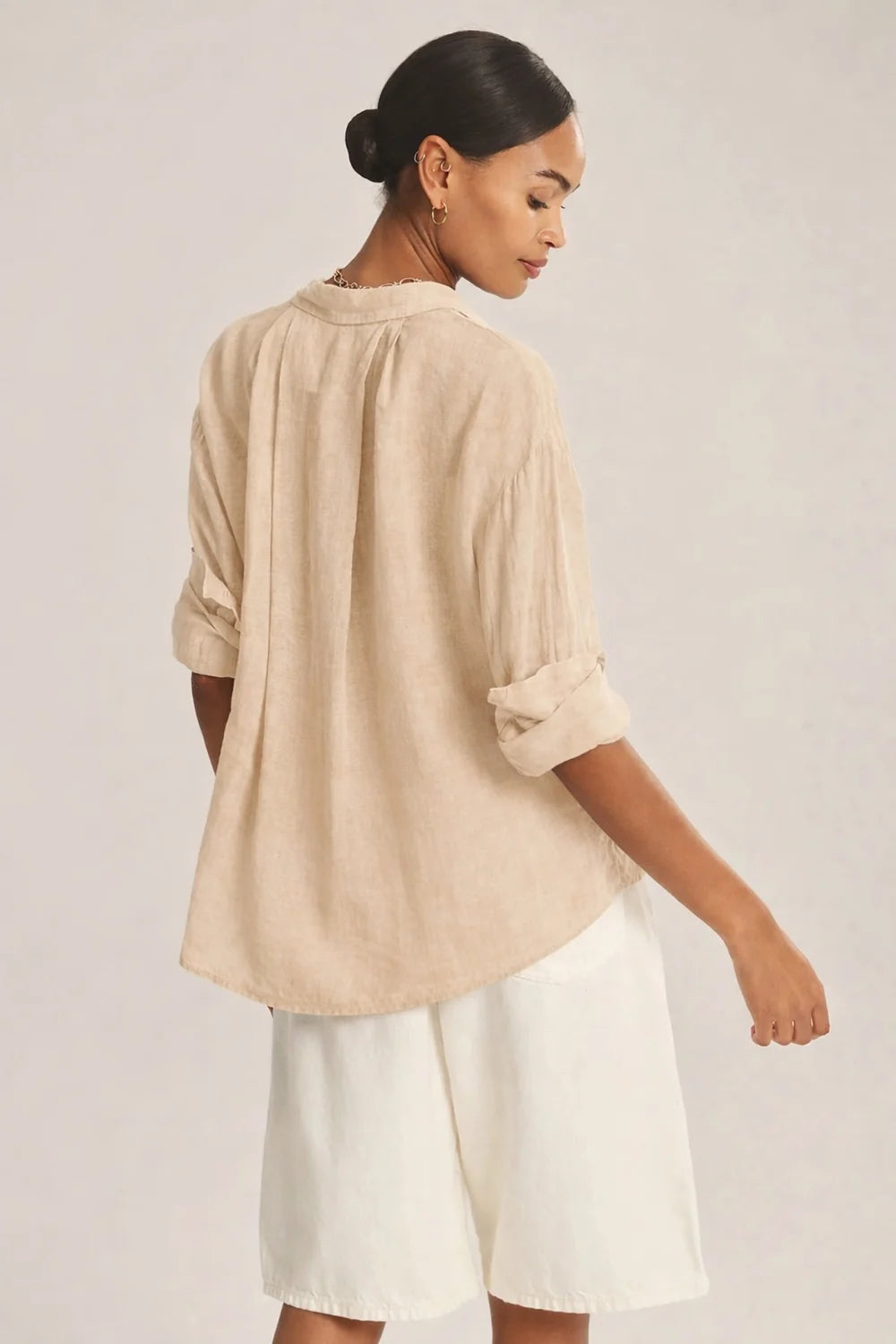 Velvet | La chemise en lin ''Brighton'' - Sable