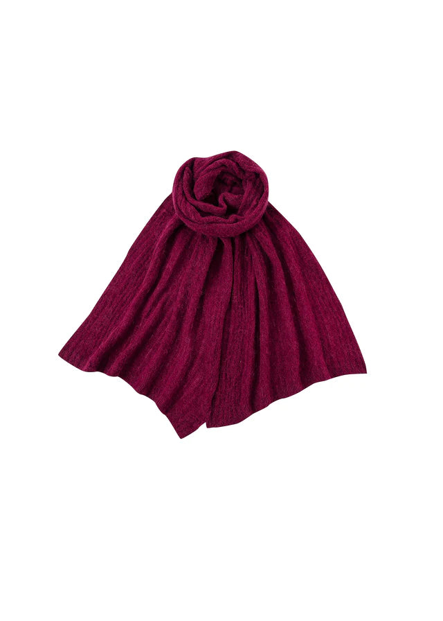 FRNCH | Echarpe "Corydalis" - Bordeaux