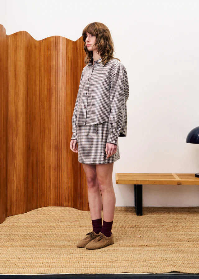 FRNCH | Chemise "BALOO" - Chocolat