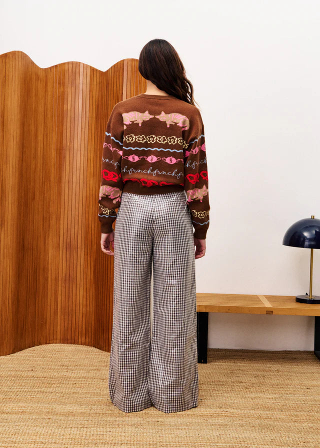 FRNCH | Pantalon "NINOU" - Chocolat