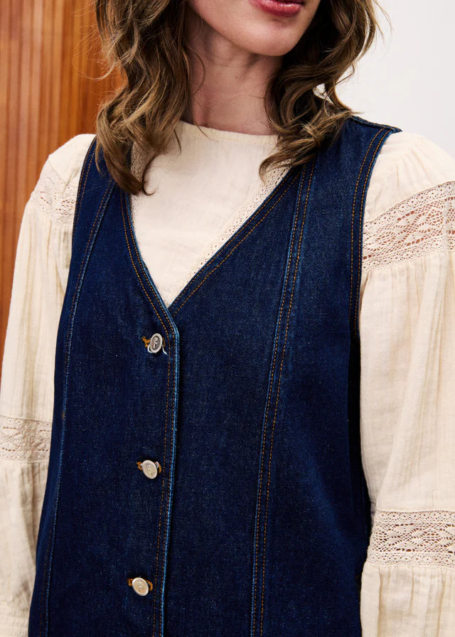 FRNCH | Robe "NALA" - Bleu nuit