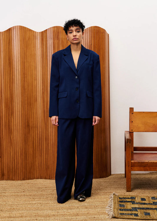 FRNCH | Blazer "BERLIOZ" - Bleu nuit